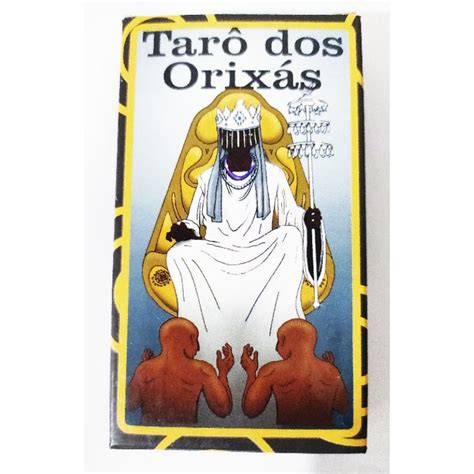 Tarot Dos Orix S Baralho Cigano Cartas Manual Shopee Brasil