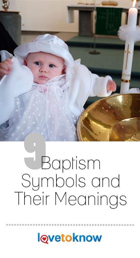 Baptism Symbols And Meanings