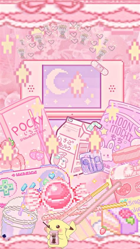 Cute Wallpaper Laptop Aesthetic Pastel Kawaii - IMAGESEE