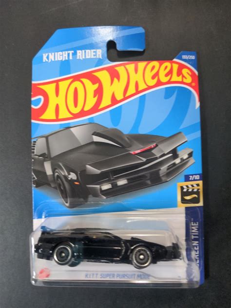 Hot Wheels Knight Rider K I T T Super Pursuit Mode Hobbies Toys Toys Games On Carousell