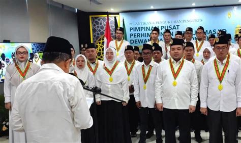 Lantik Pengurus Remaja Masjid Dmi Jk Dorong Umat Islam Jadi Wirausaha