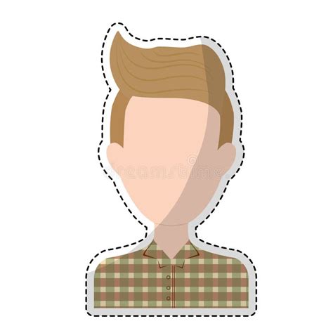 Man Portrait Icon Image Stock Vector Illustration Of Person 81874546