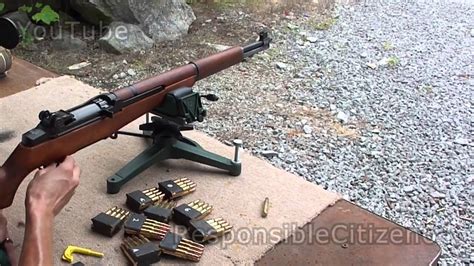 M1 Garand Reloading And 200 Yard Steel Plate Shooting Youtube