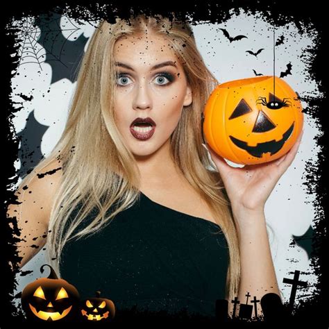 Halloween photoframe for Facebook profile picture Design Template | Pixiz