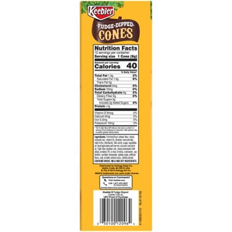 Keebler™ Fudge Dipped Ice Cream Cones 12 Ct Fry’s Food Stores