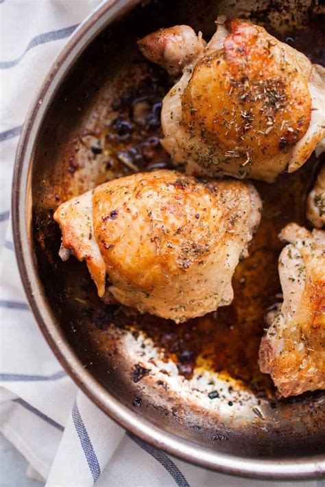 Pan Seared Chicken Thighs A Joyfully Mad Kitchen