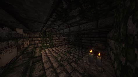 A horror map I'm working on (this is my first map) I'm using mods and resource packs for detail ...