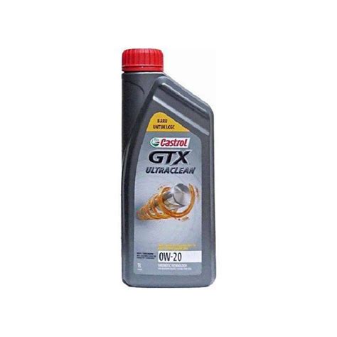 Promo Castrol GTX Ultraclean 0W 20 1 Liter Diskon 14 Di Seller Sentra