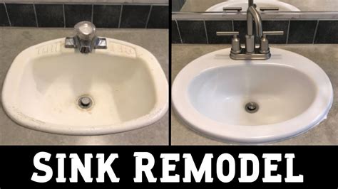 How To Replace A Bathroom Sink Youtube