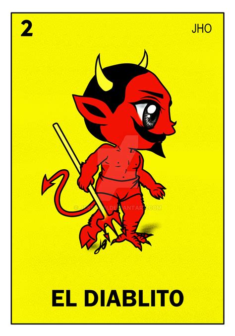 Chibi 02 El Diablito Loteria Mexicana By Jessyuki On Deviantart