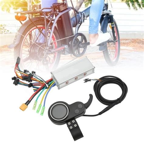 Vingvo Kit De Contr Leur Brushless V V W Affichage Lcd Scooter