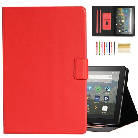 Dteck Slim Case For All New Kindle Fire Hd 8 And Hd 8 Plus 10th Generation 2020 Release Slim