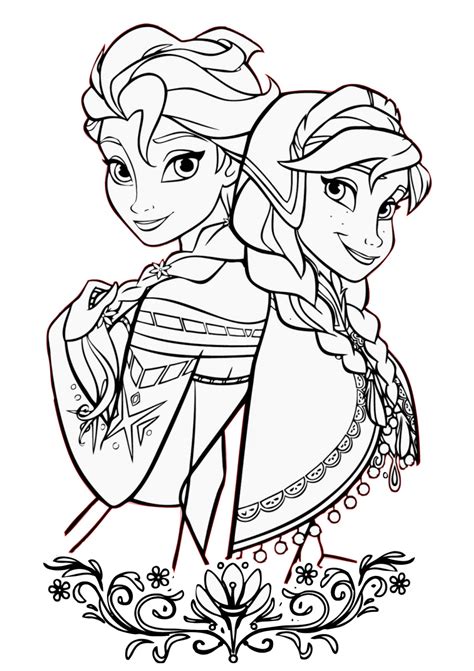 Coloring Pages Frozen Printable