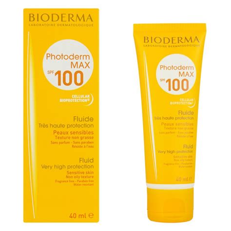 Солнцезащитный флюид для лица Bioderma Photoderm Max Fluide Spf100