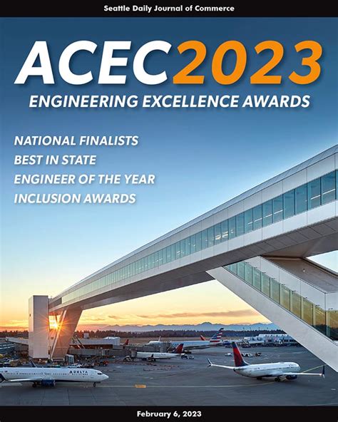 Acec Engineering Excellence Awards Seattle Daily Journal Of