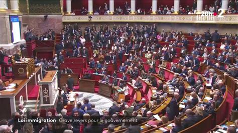 Vote De Rejet Du Projet De Loi Immigration Un Camouflet Pour Le Gouvernement