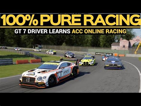 Assetto Corsa Competizione Gran Turismo 7 Driver Learning ACC Online