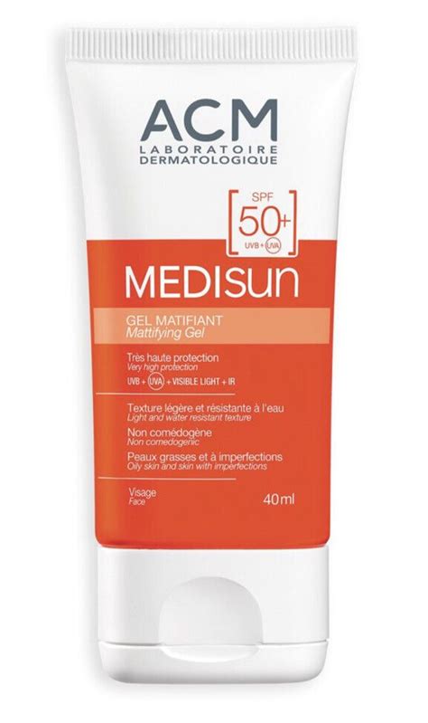 ACM mattifying sunblock spf 50 | eBay | Sunblock, Spf 50, Spf