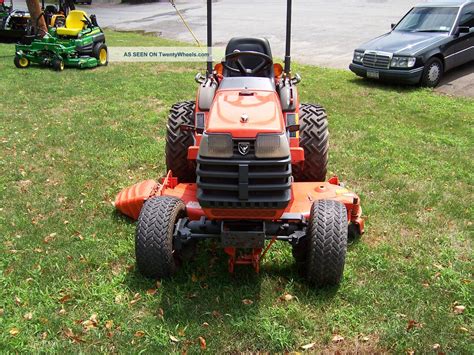 Kubota B1700 Tractor And Mower
