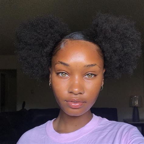 Natural 🍫 In 2020 Hair Puff Natural Hair Styles Easy Natural Hair Styles