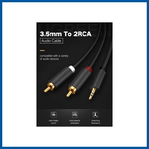 Ugreen Premium Cinch Rca Auf Cinch Rca Audio Kabel Artofit