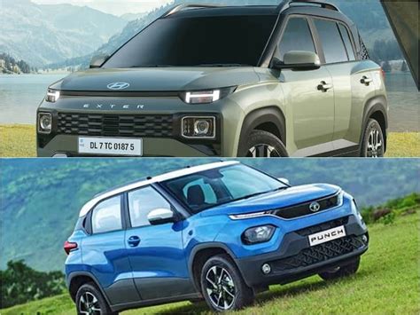 Hyundai Exter Vs Tata Punch Which Is The Better Small Suv Exter Punch