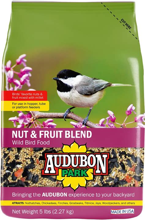 Audubon Park 12226 Nut And Fruit Blend Wild Bird Food 5