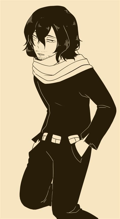 Boku No Hero Academia Aizawa Shouta Shouta Aizawa Man Bun Buko No