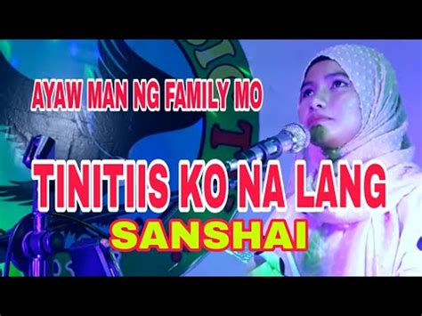 TINITIIS KO NA LANG Sanshai Composed By Hamier M Sendad YouTube