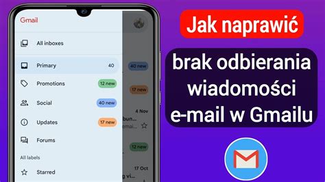 Jak naprawić brak odbierania e maili w Gmailu 2023 Problem z