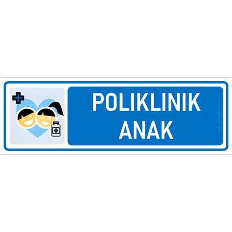 Jual Stiker Klinik Puskesmas Stiker Ruangan Pelayanan Kesehatan