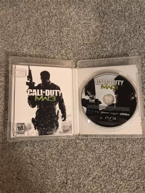 Call Of Duty Modern Warfare 3 Sony Playstation 3 Ps3 Cib Manuel Complet