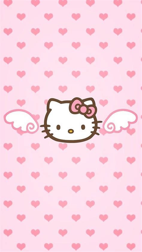 Cute Hello Kitty Iphone Wallpapers Top Free Cute Hello Kitty Iphone