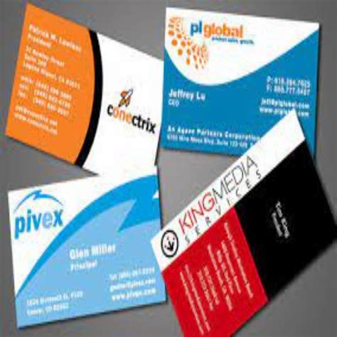 Paper Offset Visiting Card Printing At Rs 1 5 Piece In New Delhi ID