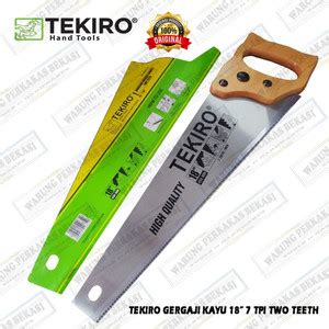 Jual TEKIRO GERGAJI TANGAN GAGANG TPR 2 MATA UNTUK KAYU 18 PREMIUM