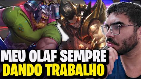 ESSE OLAF SEMPRE DANDO TRABALHO NA PARTIDA OLAF VS SETT League Of