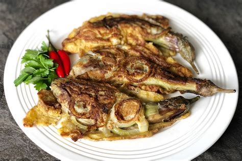 Eggplant Omelette Tortang Talong Asian Inspirations