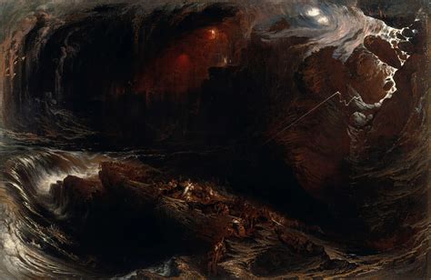 Wallpaper John Martin Classic Art Painting Classical Art The Deluge Artwork 8000x5206