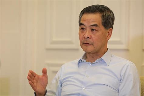 梁振英支持新修订的香港基本法附件一、附件二：代表性更广泛港台来信澎湃新闻 The Paper