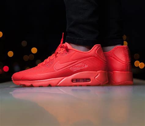 Nike Air Max 90 Ultra Moire Bright Crimson White Bright Crimson