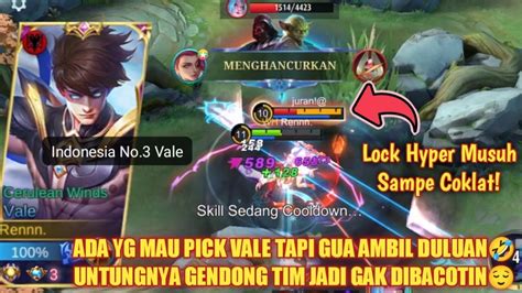 VALE 1x COMBO MATI BUAT HYPER MUSUH KENA MENTAL BUILD VALE TERSAKIT