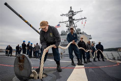 Dvids Images Uss Roosevelt Ddg Departs Klaipeda Lithuania