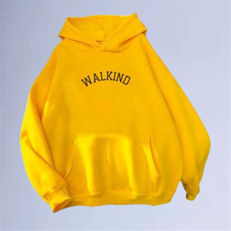 Moletom Canguru Walkind Curved Walkind Walkind Moda Urbana E