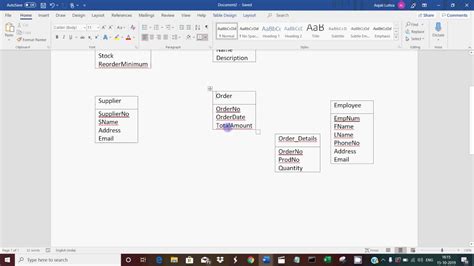 Er Diagram For Supermarket Management System