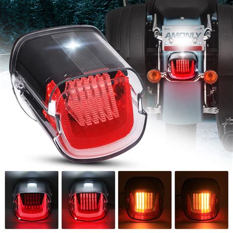 Buy Led Tail Light Turn Signals Motorcycle Brake Running License Light