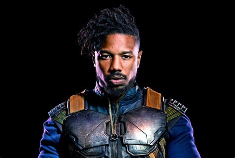 Download Muscle Erik Killmonger Movie Black Panther Hd Wallpaper By