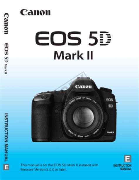 Canon 5d Mark Ii Instructions Accessory 47 Off