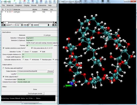 Vmd氢键插件及其应用jerkwin