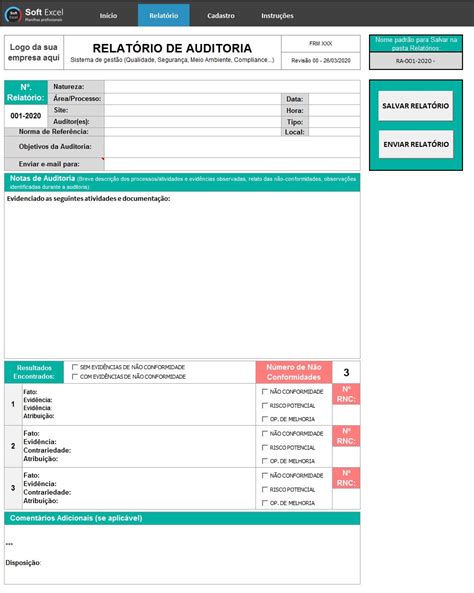 Total 102 Imagem Modelo De Relatório De Auditoria Vn