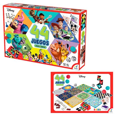 SET JUEGO DE MESA 44 JUEGOS – DISNEY PIXAR – Las Mellizas